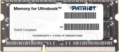 Оперативная память DDR3L Patriot PSD38G1600L2S - фото 1 - id-p217499644