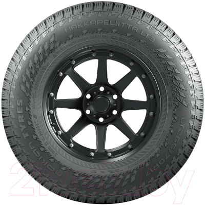 Зимняя легкогрузовая шина Nokian Tyres Hakkapeliitta LT3 245/75R17 121/118Q - фото 3 - id-p217508045