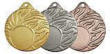Медаль "  Движение" 5 см   2 место  без ленты ,514 Серебро, фото 2