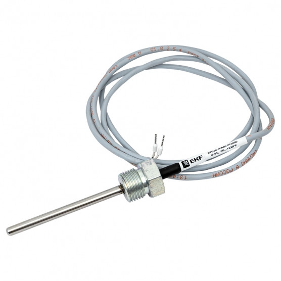 Погружной кабельный датчик температуры жидкости 80 мм EKF RTD10-SCR80-PT1000 - фото 1 - id-p217509828