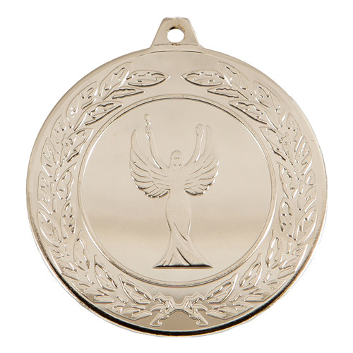 Медаль "Богиня" 5 см   2 место  без ленты , 057 Серебро