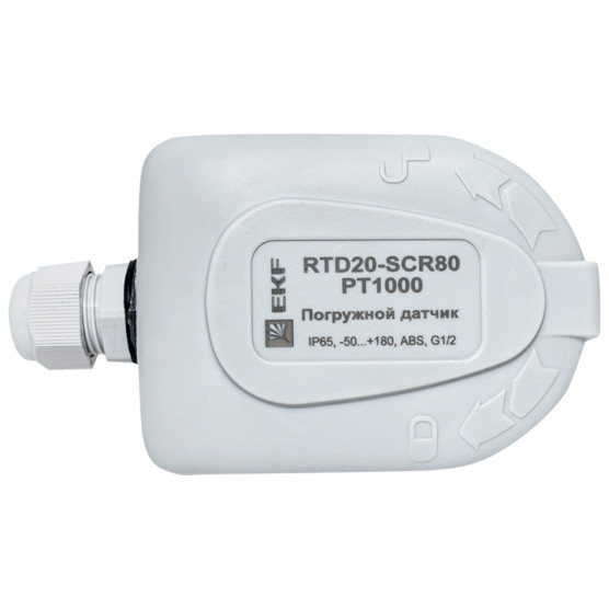 Ввинчиваемый датчик температуры 80 мм EKF RTD20-SCR80-PT1000 - фото 6 - id-p217510675