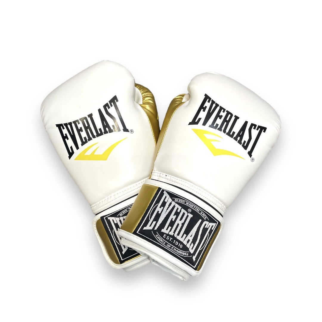 ПЕРЧАТКИ БОКСЕРСКИЕ EVERLAST (White-gold)