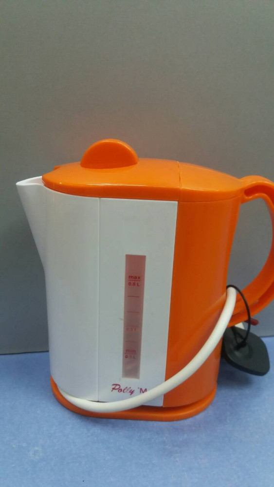 Эл.чайник Polly М  бел-оранж.