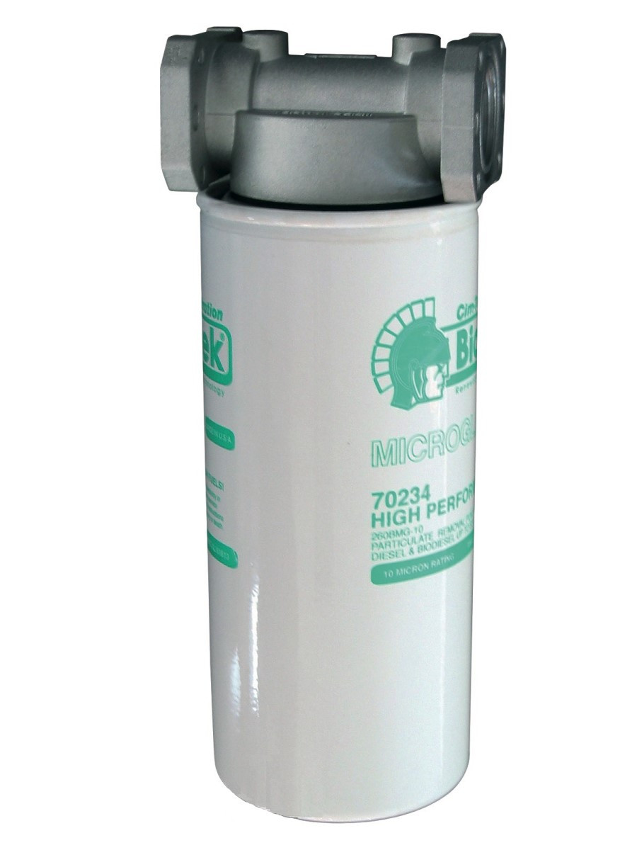 Фильтр для очистки топлива и биоДТ от мех.примесей и воды, 10 мк, 200 ß, 70 л/мин - фото 1 - id-p175994904