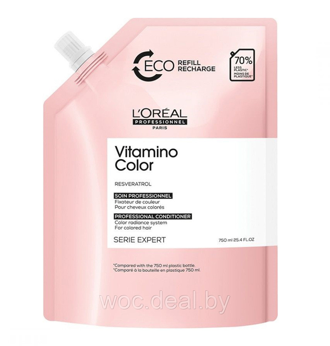 L'Oreal Professionel Смываемый уход-кондиционер для защиты цвета Vitamino Color Serie Expert, 750 мл - фото 1 - id-p177945765