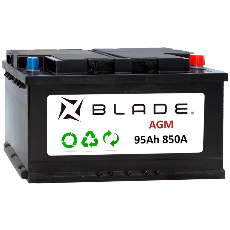 Аккумулятор Blade AGM 95 R / 95Ah / 850А - фото 1 - id-p217524362