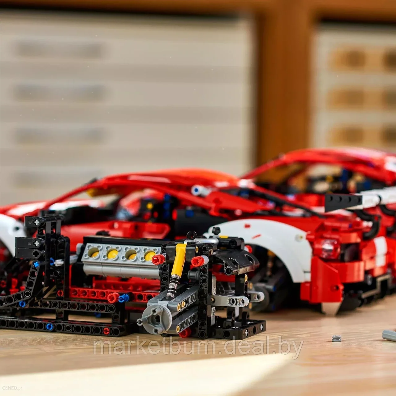 Конструктор LEGO Technic 42125, Ferrari 488 GTE - фото 8 - id-p215270209