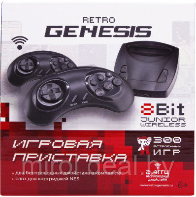 Игровая приставка Retro Genesis 8 Bit Junior Wireless 300 игр / ConSkDn85 - фото 4 - id-p217525897