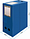 Короб архивный вырубная застежка Бюрократ -BA100/08BLUE пластик 0.8мм корешок 100мм 330х245мм синий, фото 3