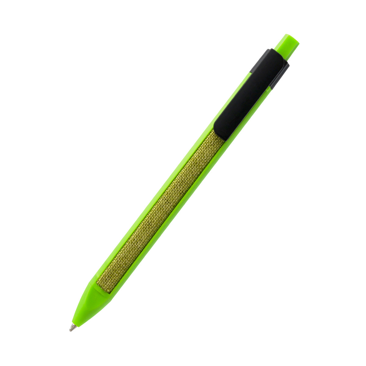 Ручка пластиковая с текстильной вставкой Kan - фото 1 - id-p217527396
