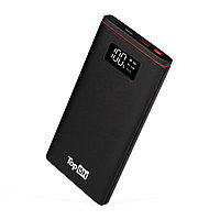 Внешний аккумулятор TopON TOP-T10 10000mAh QC3.0, QC2.0, Power Delivery. USB Type-C, MicroUSB, USB-порт,