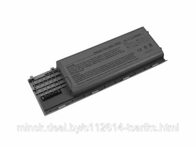Аккумулятор для Dell Latitude D620, D630, (312-0383G, HX345), 58Wh, 5200mAh, 11.1V серебряный, OEM - фото 1 - id-p217528130