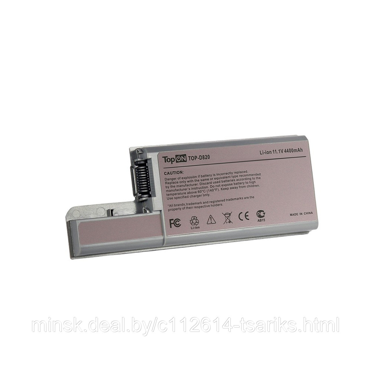 Аккумулятор для ноутбука (батарея) Dell Latitude D531, D820, D830, Precision M65, M4300 Series. 11.1V 4400mAh - фото 1 - id-p217528175