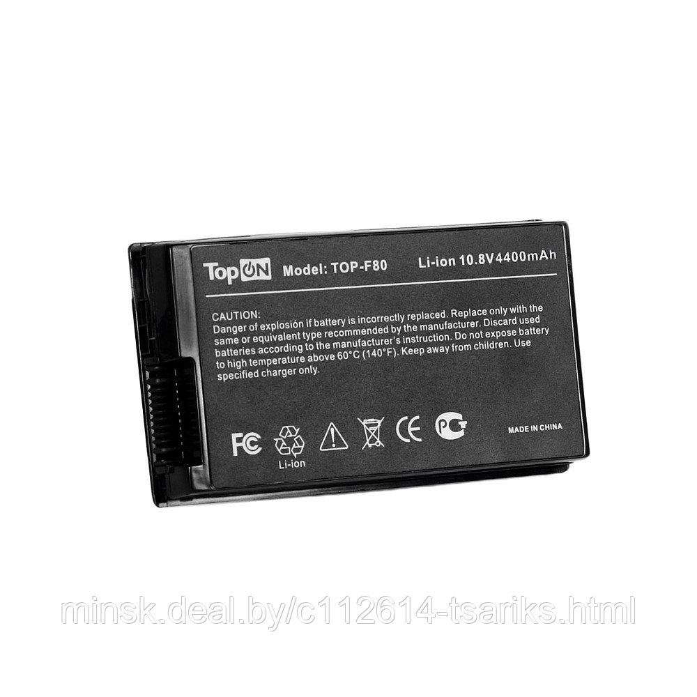 Аккумулятор для ноутбука (батарея) Asus F50, F80, F83, X61, X80, X85 Series. 10.8V 4400mAh 48Wh. PN: A32-F80A, - фото 1 - id-p217528023