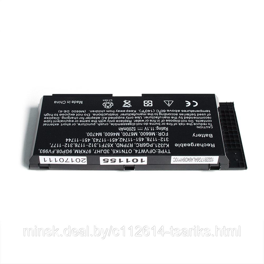 Аккумулятор для ноутбука (батарея) Dell Precision M4600, M4700, M6600, M6700 Series. 11.1V 4400mAh PN: - фото 1 - id-p217528546