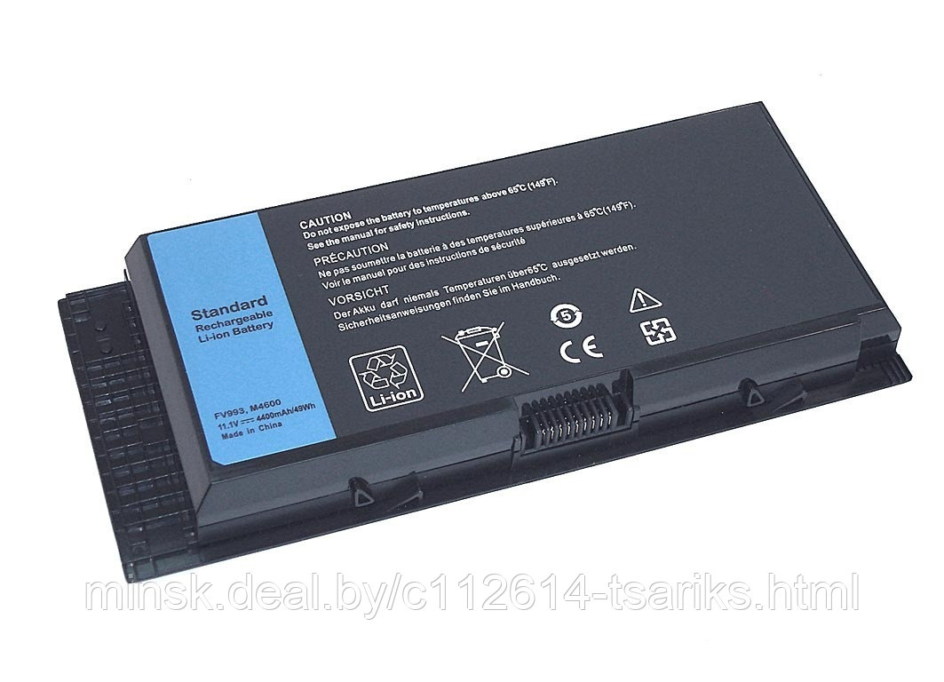 Аккумулятор Dell Precision M4800, M4600, M4700, M6600, M6700, M6800, (0TN1K5), 4400mAh, 11.1V - фото 1 - id-p217527581