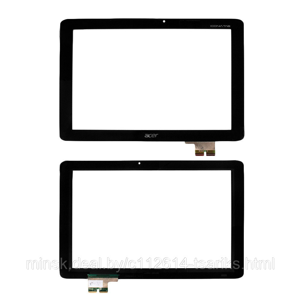 Сенсорное стекло, тачскрин для планшета Acer Iconia Tab A510, A511, A700, A701, 10.1" 1280x800. PN: - фото 1 - id-p217528702