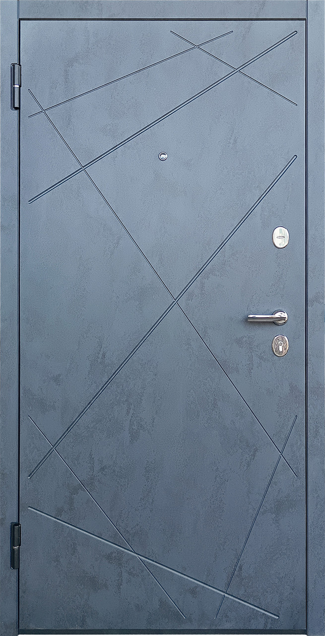 ПРОМЕТ "Луара" Бетон (2050х960 Левая) | Входная металлическая дверь - фото 4 - id-p217528753
