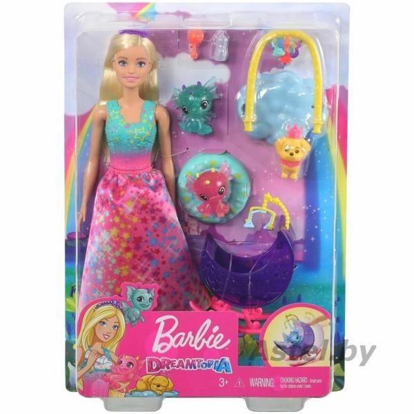 Набор кукла Барби Barbie GJK49 / GJK51 DREAMTOPIA «СКАЗОЧНАЯ ПРИНЦЕССА» - фото 3 - id-p217349672