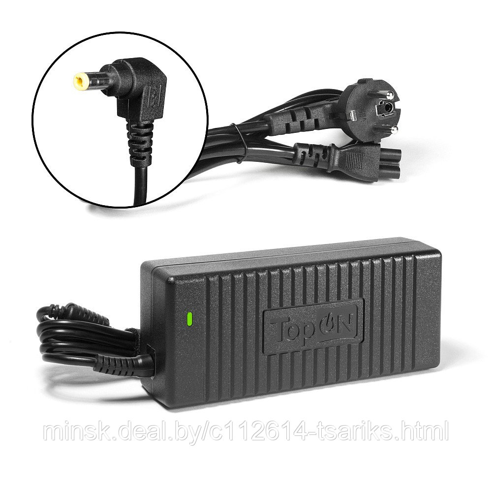 Блок питания (зарядное) для TFT монитора 12V 10A (5.5x2.5mm) 120W., без сетевого кабеля, Acer, AOC, BenQ, HP, - фото 1 - id-p217528929