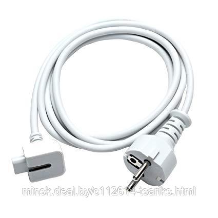 Сетевой кабель (удлинитель) для блока питания Apple EURO PLUG (1,8 м) - фото 1 - id-p217528786