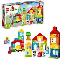 Конструктор LEGO DUPLO 10935, Алфавитный город.