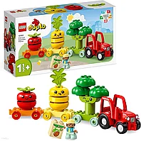 Конструктор LEGO DUPLO 10982, Трактор с овощами и фруктами