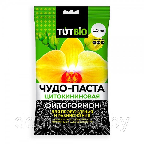 Цитокининовая паста, фитогормон TUT BIO для орхидей и комнатных цветов, 1,5 мл РОСТИ 21044 - фото 1 - id-p215478344
