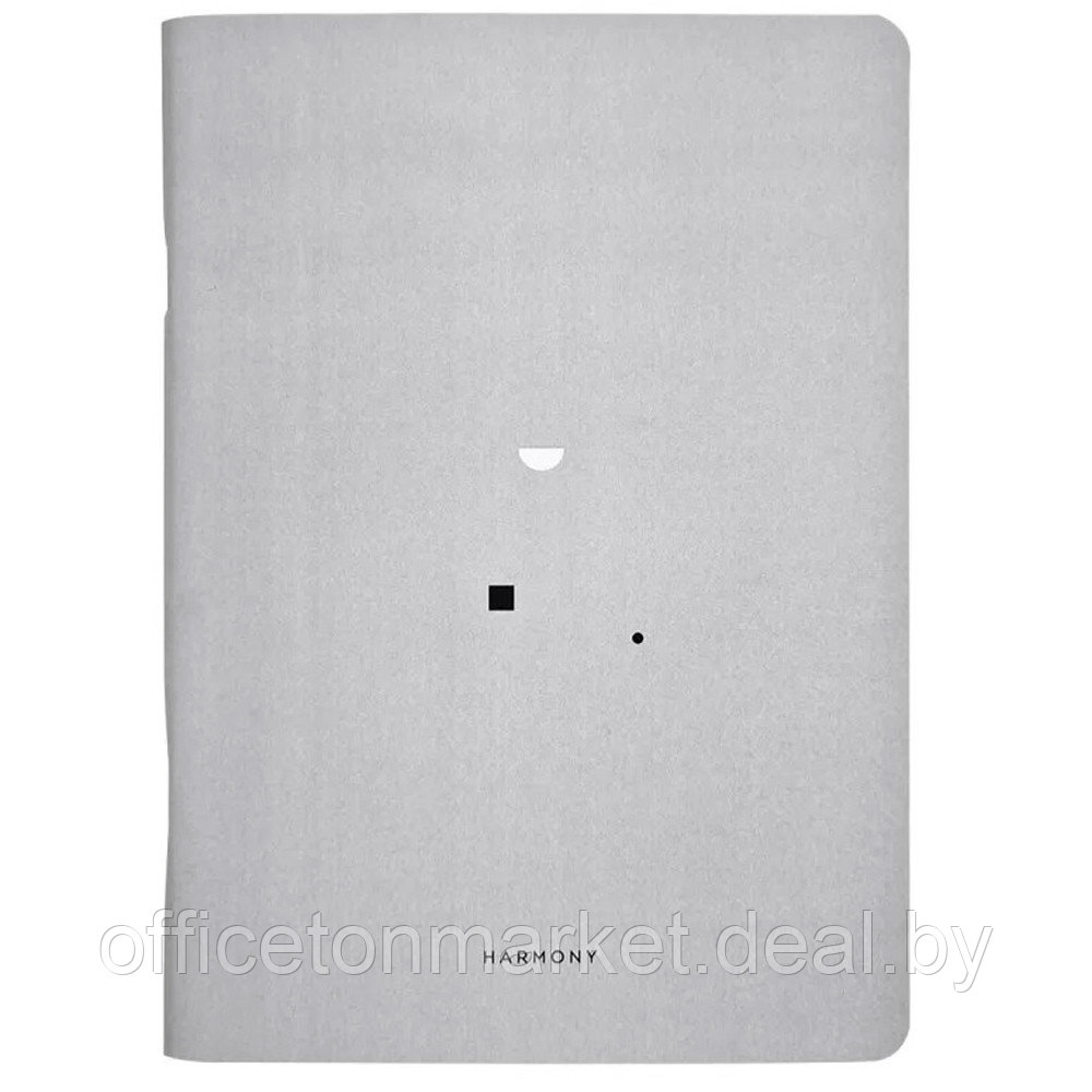 Тетрадь "Minimalism серый", А5, 40 листов, клетка, серый - фото 1 - id-p217529792