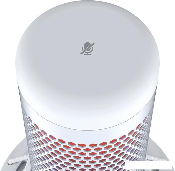 Проводной микрофон HyperX QuadCast S (белый) - фото 8 - id-p215287158