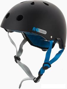 Cпортивный шлем Reaction S17REP6BQM M (черный/голубой)