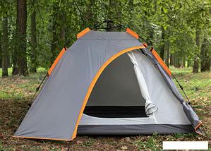 Треккинговая палатка Sundays ZC-TT036-3P v2 (темно-серый/желтый), фото 2