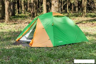 Треккинговая палатка Sundays ZC-TT009-3P v2 (зеленый/желтый), фото 3