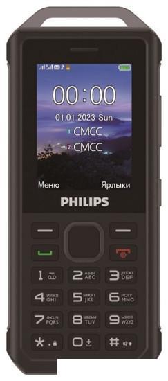 Кнопочный телефон Philips Xenium E2317 (темно-серый) - фото 2 - id-p217334216