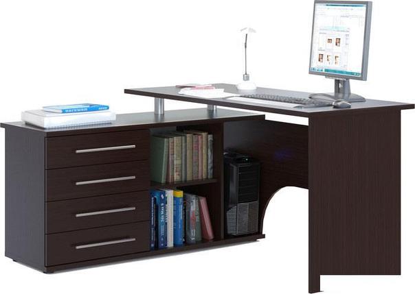 Компьютерный стол Сокол КСТ-109 левый (венге), фото 2
