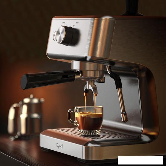 Рожковая бойлерная кофеварка Kyvol Espresso Coffee Machine 03 ECM03 CM-PM220A - фото 5 - id-p215979193