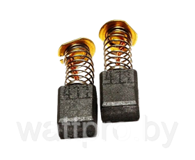 191940-4 Угольные щетки CB-411 (9x6x11.5, пружина, пятак, пара)
