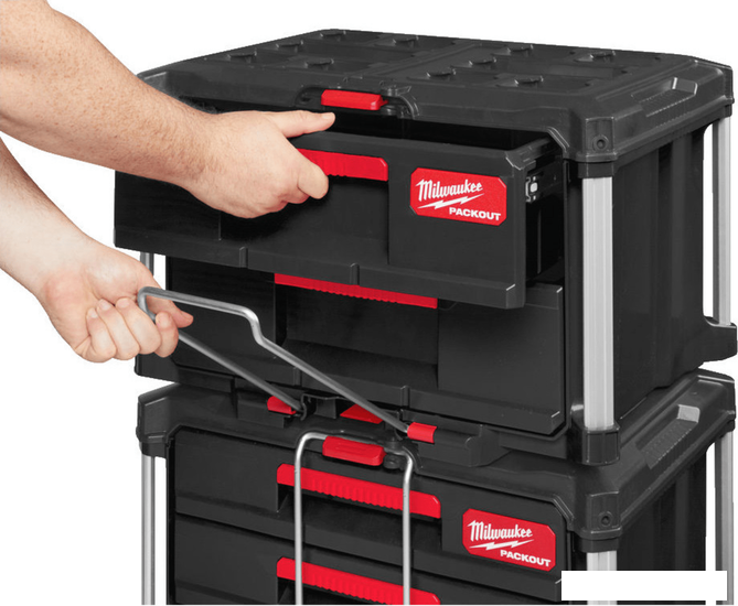 Ящик для инструментов Milwaukee Packout 2 Drawer Tool Box 4932472129 - фото 4 - id-p217524353