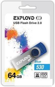 USB Flash Exployd 530 64GB (синий) [EX064GB530-Bl]