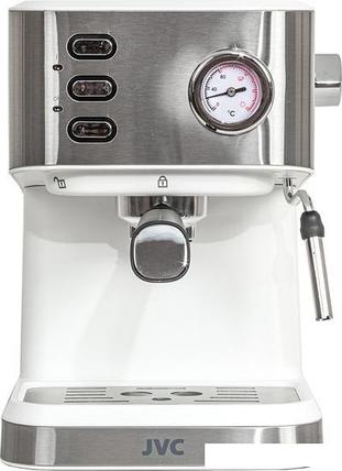 Рожковая помповая кофеварка JVC JK-CF33 (белый), фото 2