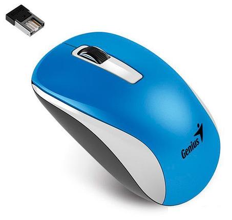Мышь Genius Wireless BlueEye NX-7010 (синий), фото 2