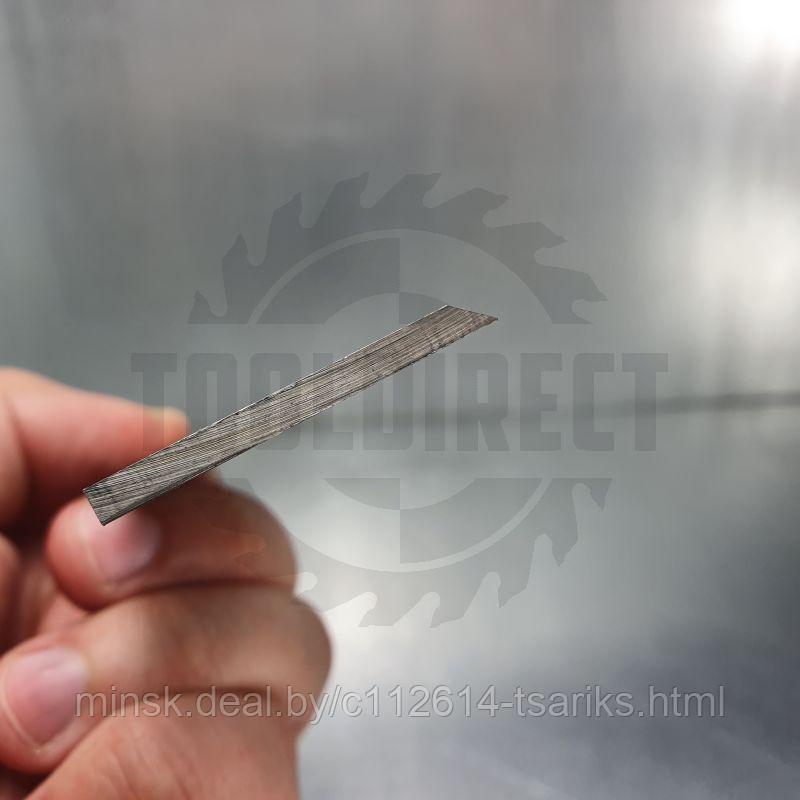Нож строгальный фуговальный 210x35x3 (сталь HSS 18% W качество) ROTIS (1 шт.) - фото 4 - id-p217530575