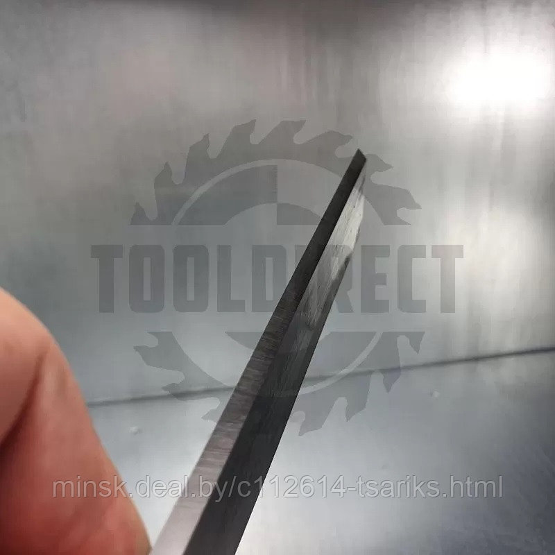 Нож строгальный фуговальный 230x30x3 (сталь HSS 18% W качество) ROTIS (1 шт.) - фото 7 - id-p217530922
