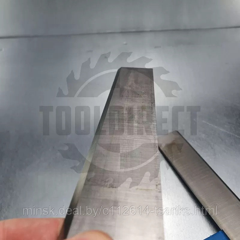 Нож строгальный фуговальный 230x35x3 (сталь HSS 18% W качество) ROTIS (1 шт.) - фото 7 - id-p101220044