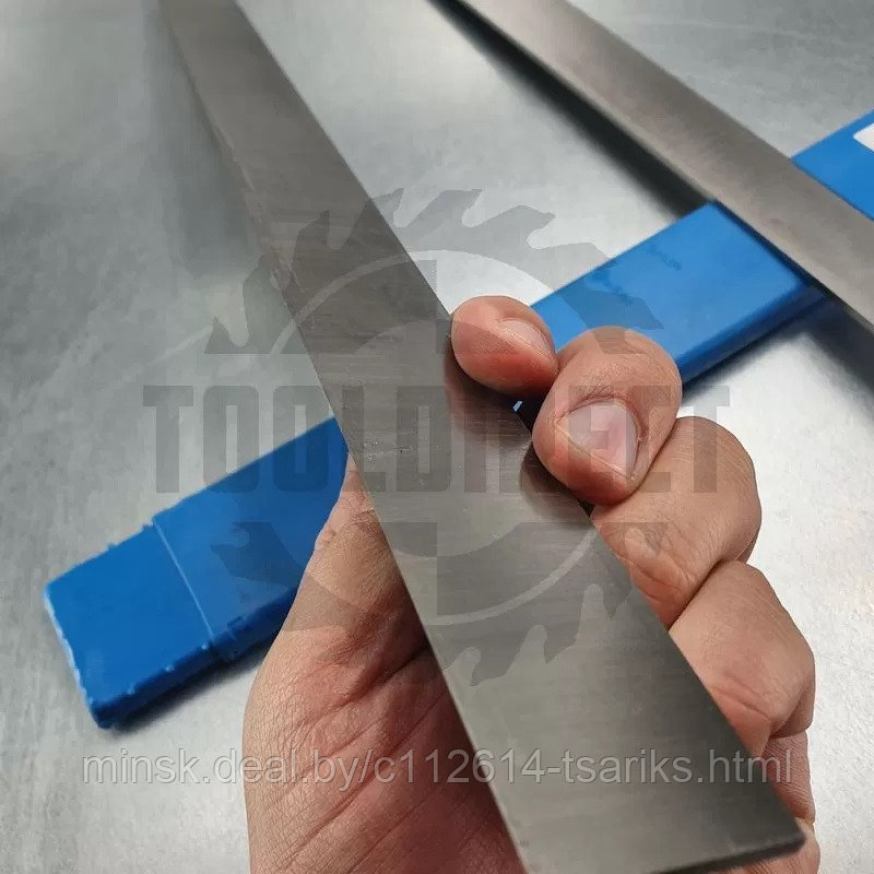 Нож строгальный фуговальный 310x30x3 (сталь HSS 18% W качество) ROTIS (1 шт.) - фото 6 - id-p217530573