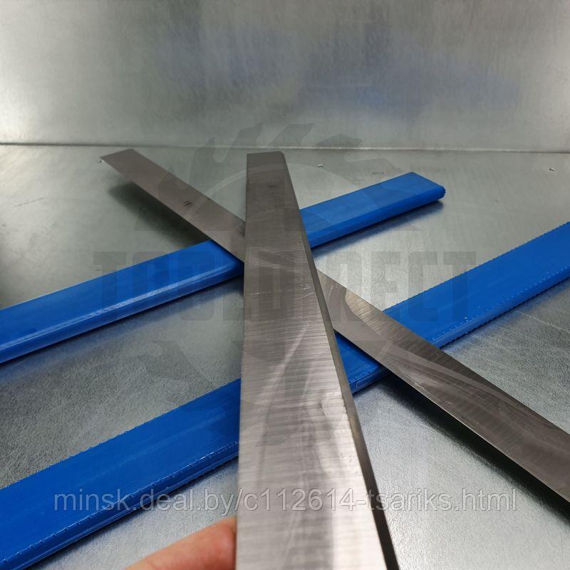 Нож строгальный фуговальный 640x35x3 (сталь HSS 18% W качество) ROTIS (1 шт.) - фото 1 - id-p217530571