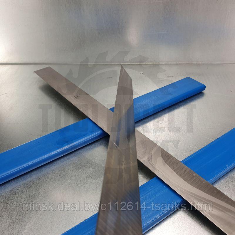 Нож строгальный фуговальный 640x35x3 (сталь HSS 18% W качество) ROTIS (1 шт.) - фото 4 - id-p217530571