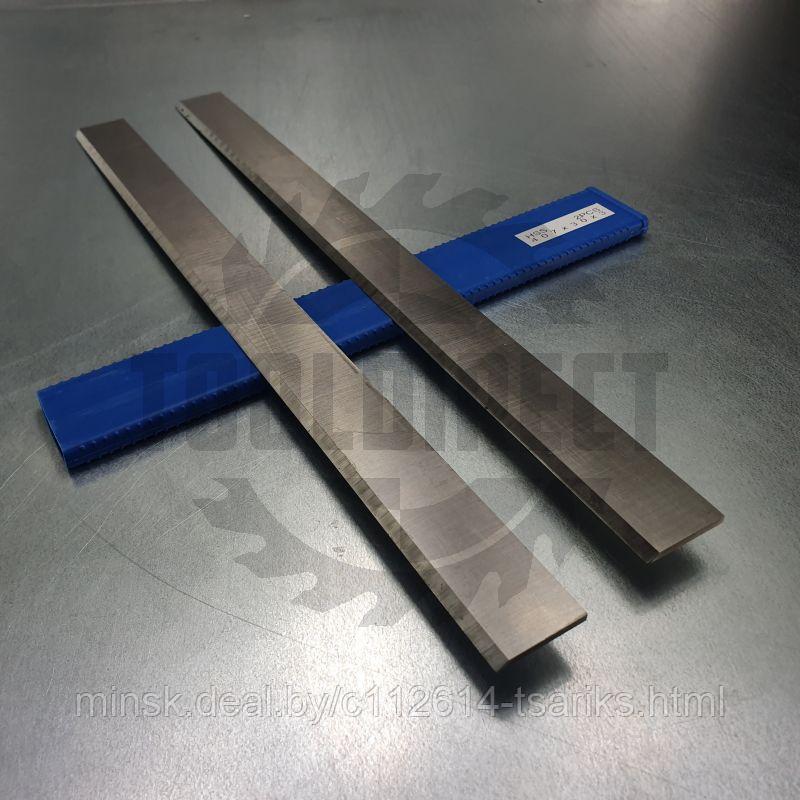 Нож строгальный фуговальный для JET 407x30x3 (сталь HSS 18% W качество) ROTIS (1 шт.) - фото 6 - id-p217530992
