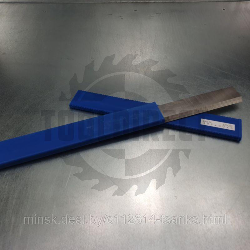 Нож строгальный фуговальный для JET 407x30x3 (сталь HSS 18% W качество) ROTIS (1 шт.) - фото 8 - id-p217530992
